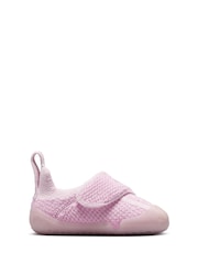 Nike Pearl Pink Infant Swoosh 1 Trainers - Image 4 of 11