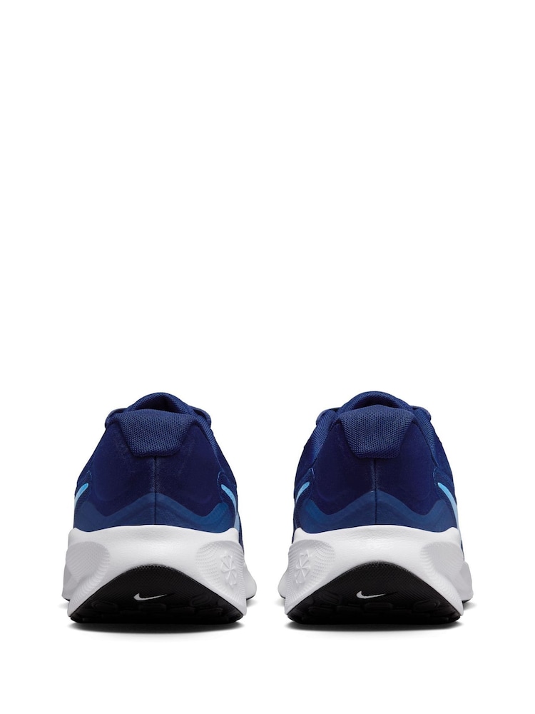 Nike Blue Revolution 7 Road Running Trainers - Image 6 of 11