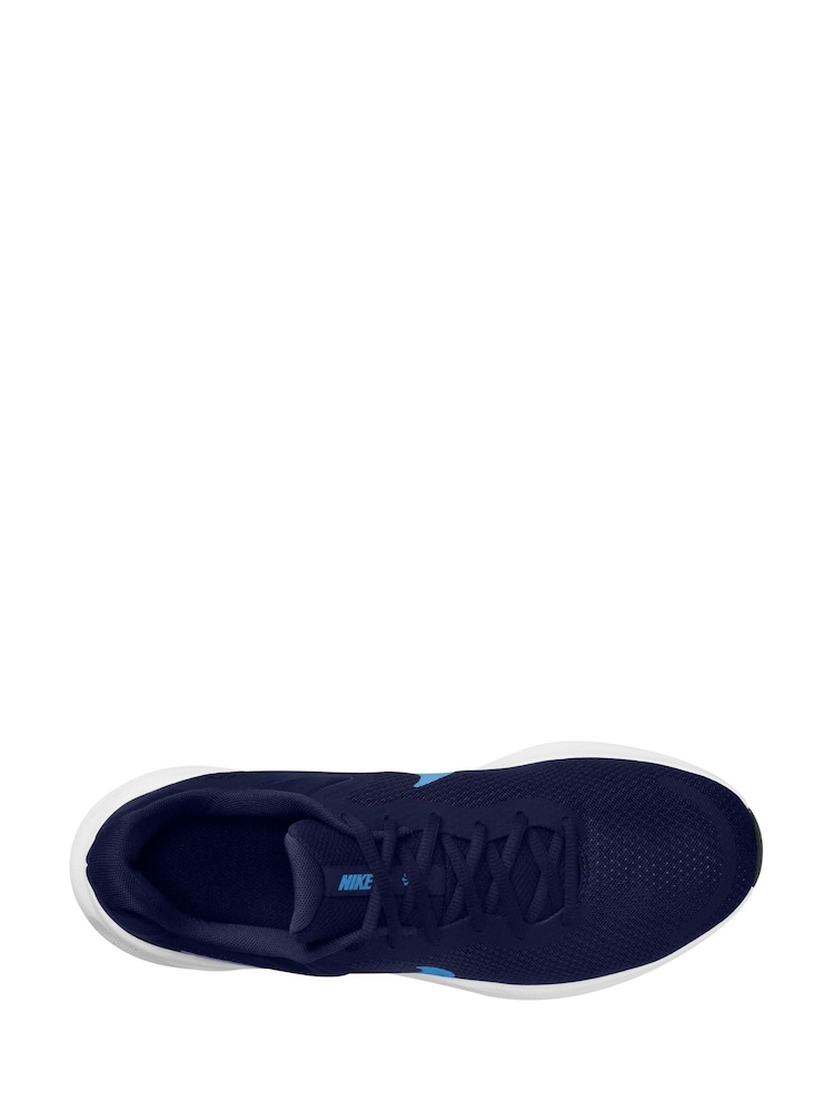Nike Blue Revolution 7 Road Running Trainers - Image 9 of 11