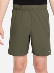 Nike Medium Olive Green Dri-FIT Challenger Training Shorts - Image 1 of 4