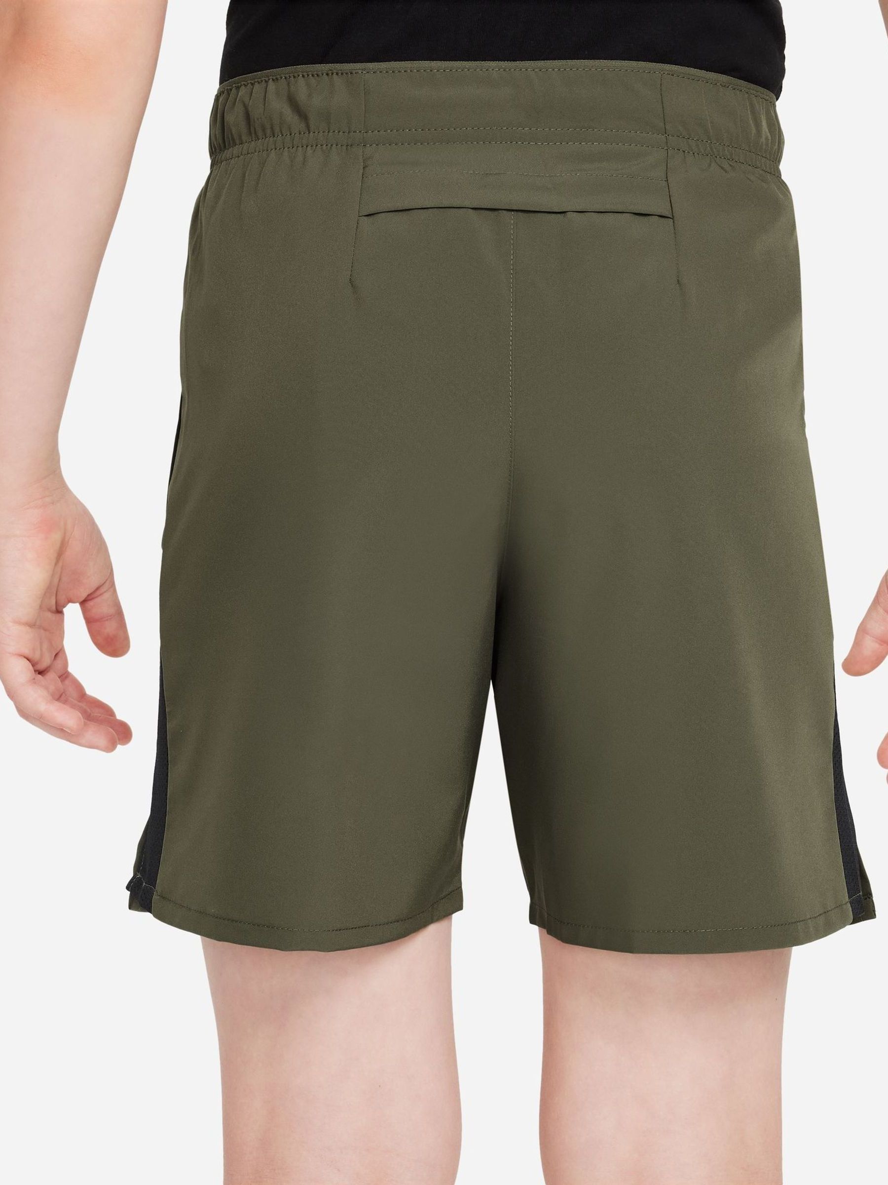 Buy Nike Medium Olive Green Dri-FIT Challenger Training Shorts
