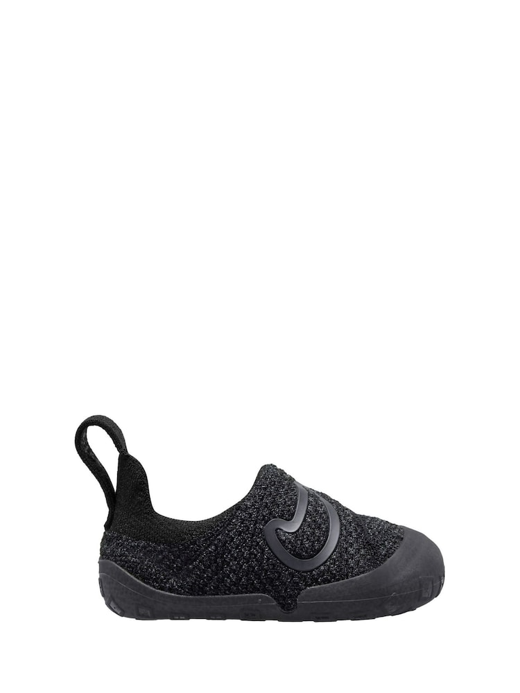 Nike Black Infant Swoosh 1 Trainers - Image 1 of 4
