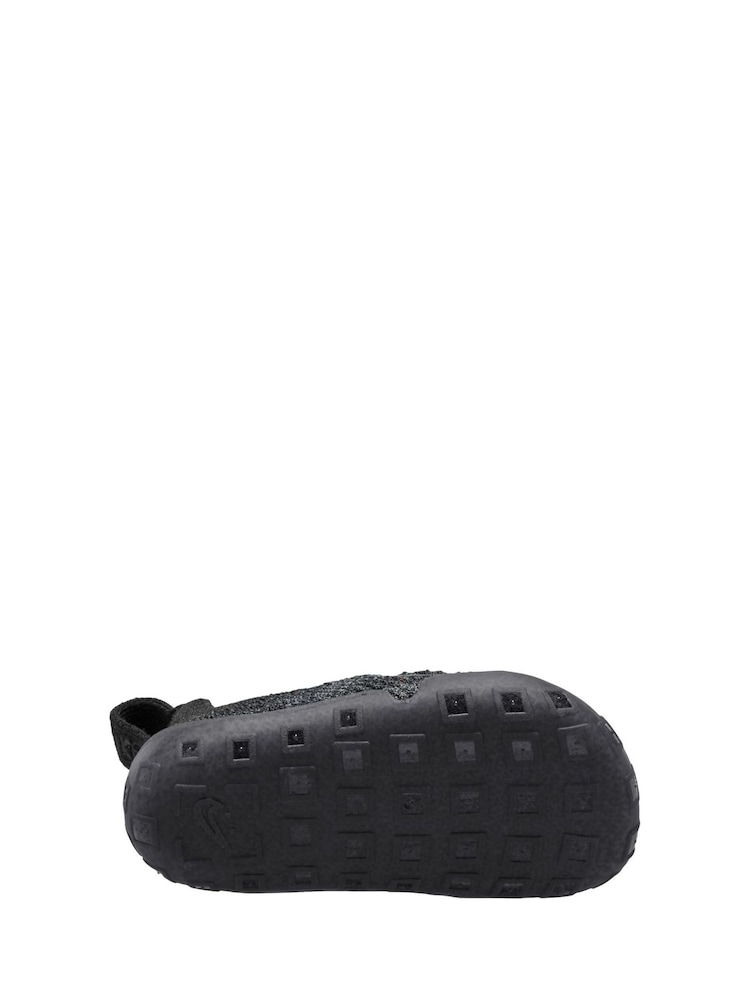 Nike Black Infant Swoosh 1 Trainers - Image 4 of 4