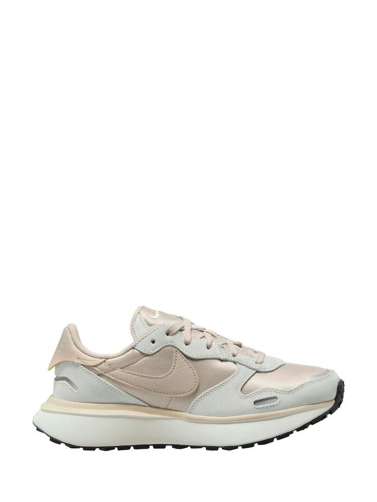 Alb/Neutru - Nike Phoenix Waffle Trainers - Image 1 of 4