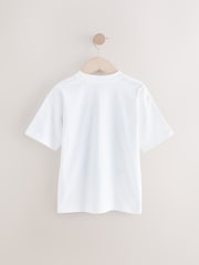 White 100% Cotton Linkin Park Short Sleeve T-Shirt (3-16yrs) - Image 2 of 5