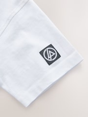 White 100% Cotton Linkin Park Short Sleeve T-Shirt (3-16yrs) - Image 3 of 5