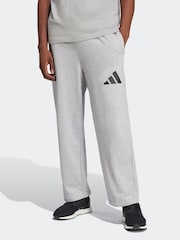 adidas Grey Wide Joggers - Image 1 of 6