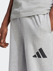 adidas Grey Wide Joggers - Image 4 of 6