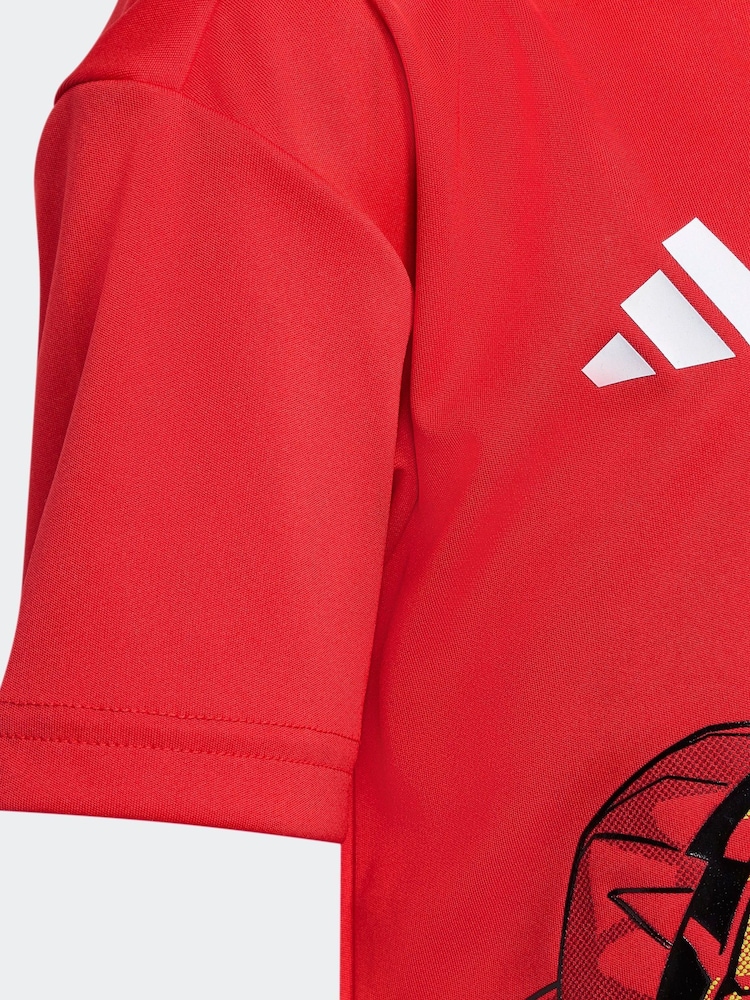 adidas Marvel Iron чоловічі футболки and Shorts Set - Image 13 of 15