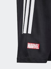 adidas Red Marvel Iron Man T-Shirt and Shorts Set - Image 14 of 15