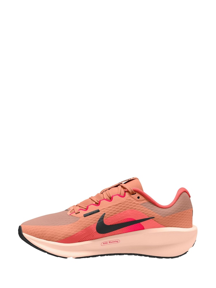 Nike Coral Pink Downshifter 13 Road Running Trainers - Image 2 of 5