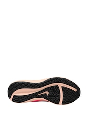Nike Coral Pink Downshifter 13 Road Running Trainers - Image 4 of 5