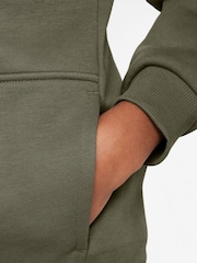 Nike Medium Olive Green Club Fleece Hoodie - Image 3 of 3