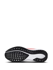 Nike White Red Pegasus 41 Road Running Trainers - Image 3 of 10