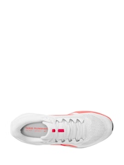 Nike White Red Pegasus 41 Road Running Trainers - Image 6 of 10