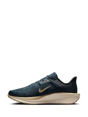 Nike Blue Quest 6 Road Running Trainers - Image 4 of 10