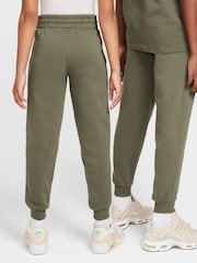 Средний оливково-зеленый - Флисовые спортивные брюки Nike Club - Image 2 of 8