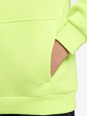 Nike Lemon Yellow Club Fleece Pullover Hoodie - Image 3 of 3