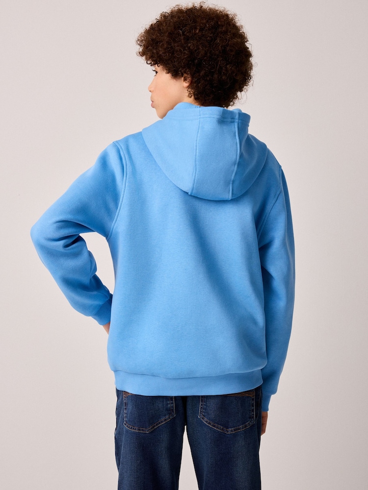 Beyond синий - Худи из флиса Nike Club - Изображение 2 из 4