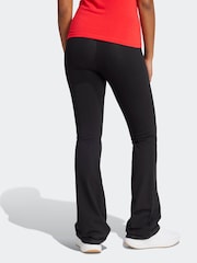 Leggings acampanados con logo pequeño de adidas - Imagen 2 de 6