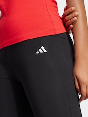 Leggings acampanados con logo pequeño de adidas - Imagen 4 de 6