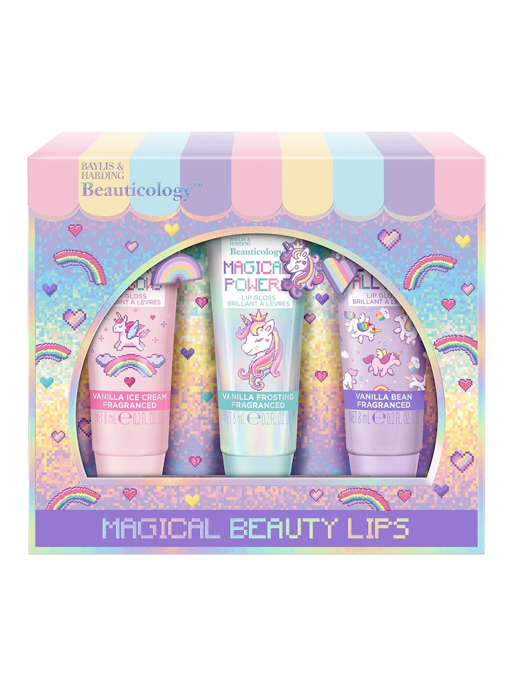 Baylis & Harding Beauticology Beauty Lip Gloss Trio Gift Set - Image 1 of 5 Baylis & Harding Beauticology Beauty Lip Gloss Trio Gift Set - Image 1 of 5
