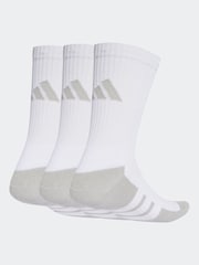 adidas White Essentials Crew Socks 3 Pack - Image 2 of 4