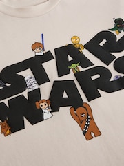 Natural Licensed Star Wars T-Shirt (3-16yrs) - Image 4 of 4