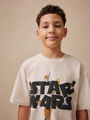Бежевый - Футболка с лицензированным Star Wars (3-16лет) - Image 5 of 9