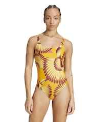 adidas Orange Farm Swimsuit - Image 1 of 7