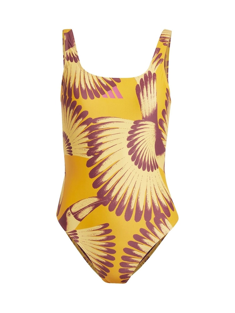 adidas Orange Farm Swimsuit - Image 6 of 7