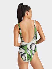 adidas Green Farm Swimsuit - Image 2 of 6