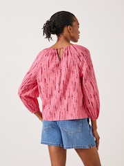 Hush Pink Ariella Cut Out Detail Blouse - Image 5 of 6