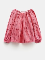 Hush Pink Ariella Cut Out Detail Blouse - Image 6 of 6