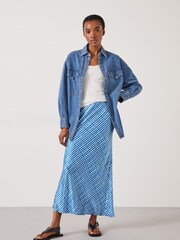 Hush Blue Simone Slinky Skirt - Image 1 of 5