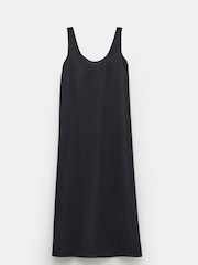 Schwarz - Hush Sophie Scoop Neck 100% Cotton Maxi Dress - Bild 5 von 5