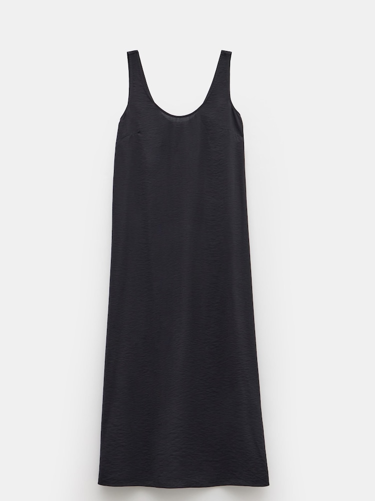 Schwarz - Hush Sophie Scoop Neck 100% Cotton Maxi Dress - Bild 5 von 5