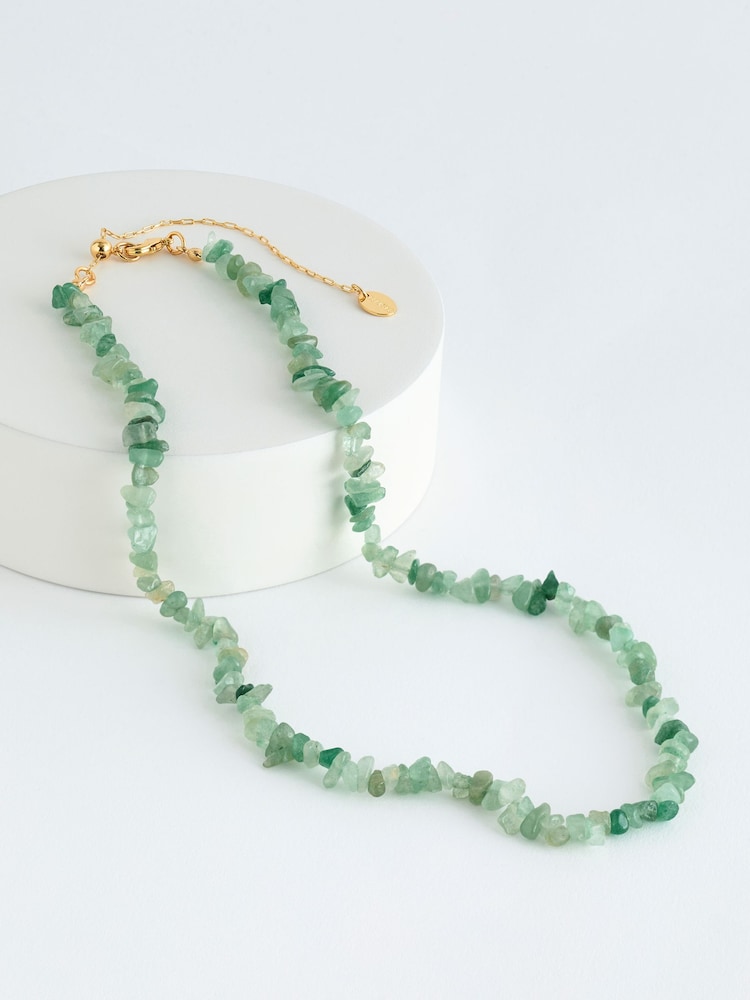 Hush Green Aventurine Healing Stone Necklace - Image 2 of 4