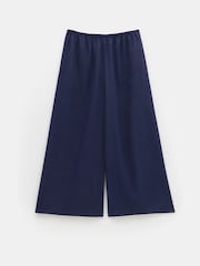 Hush Blue Melissa Linen Blend Wide Leg Trousers - Image 5 of 5