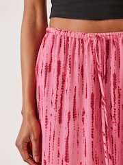 Pink - Hush Tia Maxi 100% Cotton Skirt - Bild 3 von 5