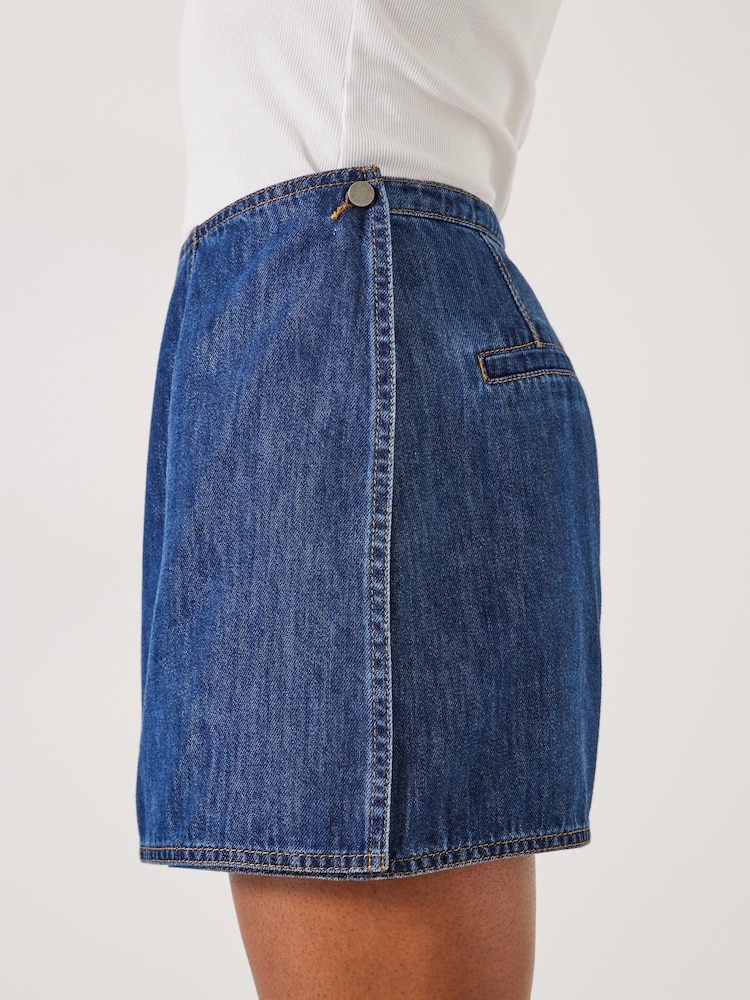 Hush Madeline Denim Mini Skort - Bild 2 von 5 Hush Madeline Denim Mini Skort - Bild 2 von 5