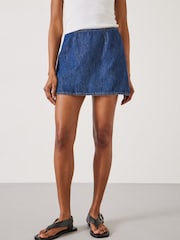 Hush Madeline Denim Mini Skort - Bild 3 von 5