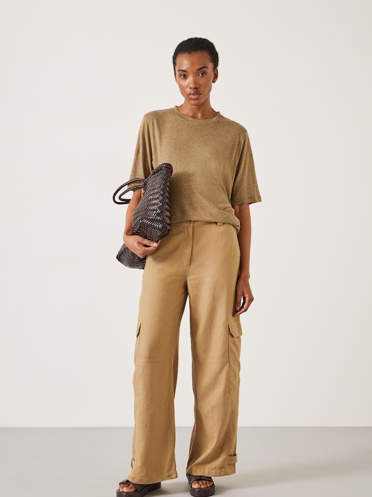 Hush Nova Cargo-Hose aus Leinen - Bild 1 von 5