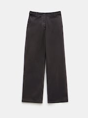 Hush Black Kia Washed Baker 100% Cotton Trousers - Image 5 of 5