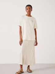 Hush White 100% Cotton R&R Graphic T-Shirt - Image 3 of 5