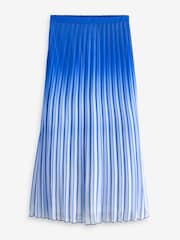 Hush Blue Olivia Maxi Ombre Pleat Skirt - Image 5 of 5