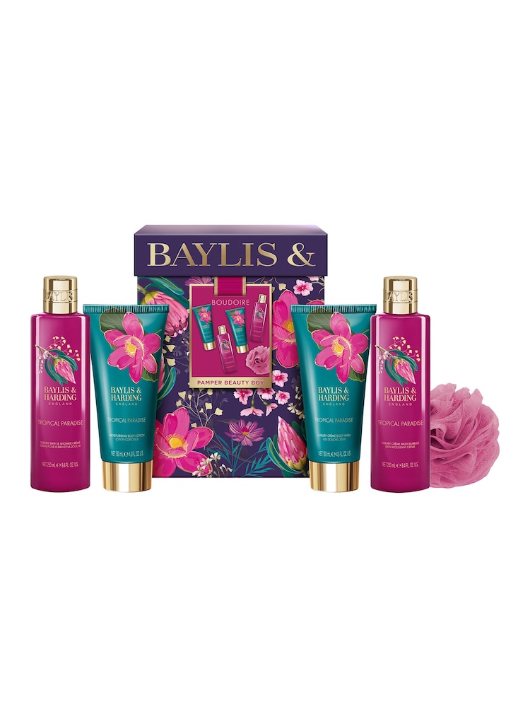Baylis & Harding Boudoire Luxury Pamper Beauty Box - Image 1 of 5 Baylis & Harding Boudoire Luxury Pamper Beauty Box - Image 1 of 5