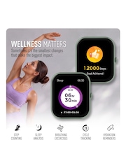 Peers Hardy Green Reflex Active Nexus Lite Mint Silicone Strap Smart Watch - Image 3 of 6