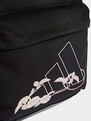 adidas Black Flower Backpack - Image 4 of 6