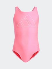 بدلة سباحة بتصميم خطوط كبيرة بارزة Performance من adidas - Image 1 of 5